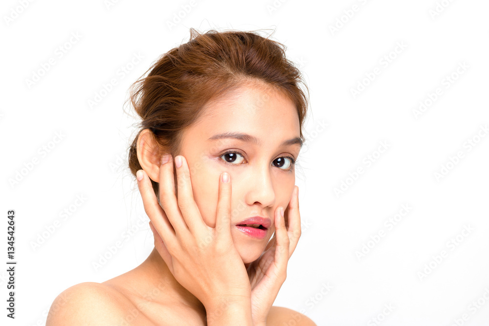 beauty girl of half latina and half asian, beauty and cosmetics image beauty girl of half latina and half asian, beauty and cosmetics image