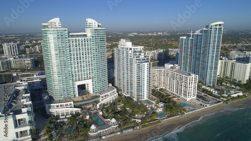 Aerial photo of the Westin Diplomat Hollywood Beach FL,USA © Felix Mizioznikov