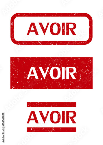 Tampon avoir.