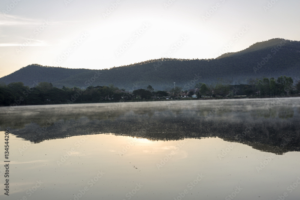 Fototapeta premium view, reflection