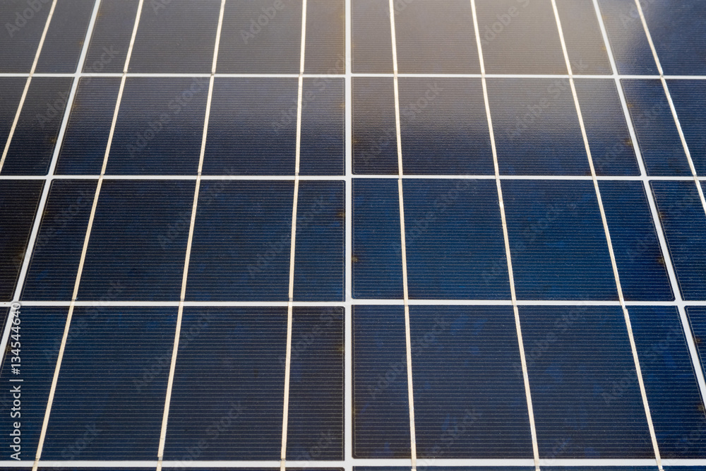 Closeup solar cell panel surface texture Closeup solar cell panel surface texture