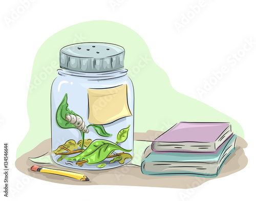 Caterpillar Study Jar Books