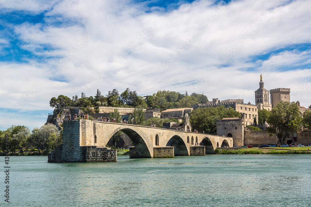 Saint Benezet bridge in Avignon