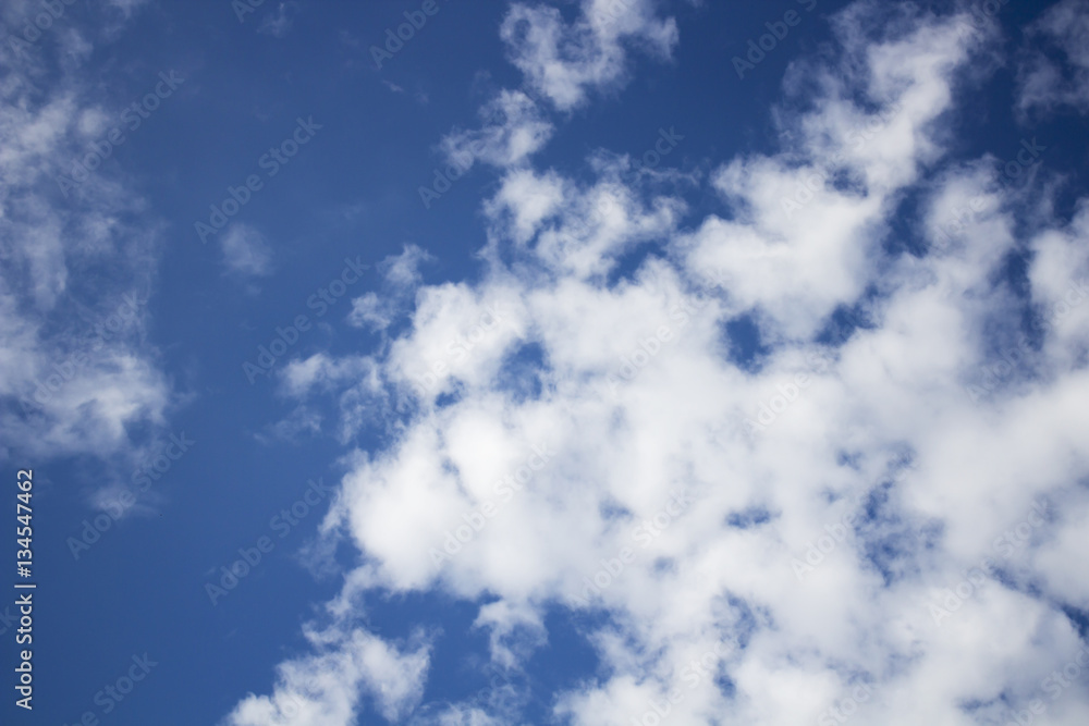 Fototapeta premium Clouds and sky on vacation