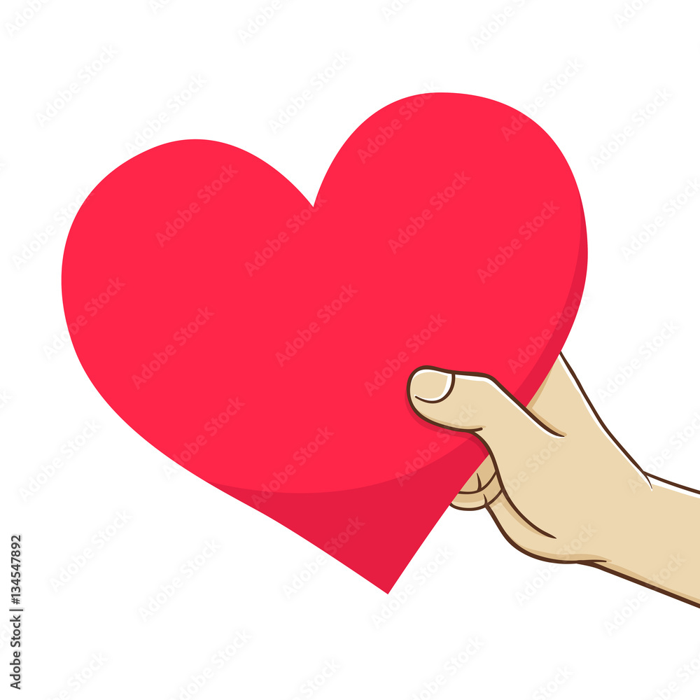 Colorful Heart Shapped Symbol Valentine Background Colorful Heart Shapped Symbol Valentine Background