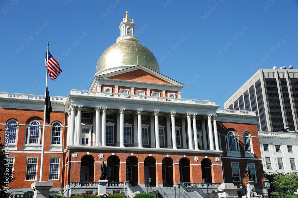 Obraz premium Massachusetts State House
