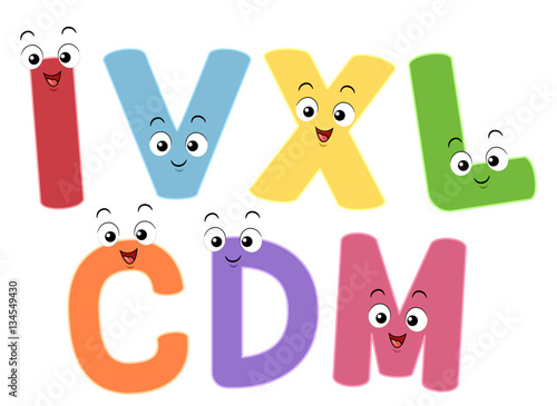 Mascot Roman Numerals