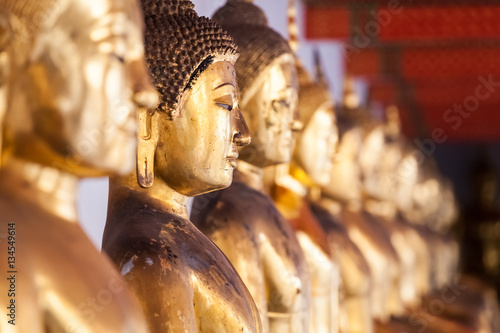 gold buddha closeup © chungking