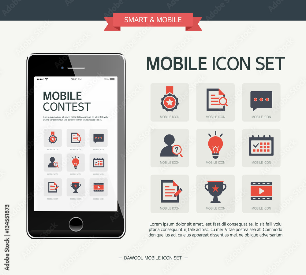 Vector contest exhibit simple icon set Vector contest exhibit simple icon set