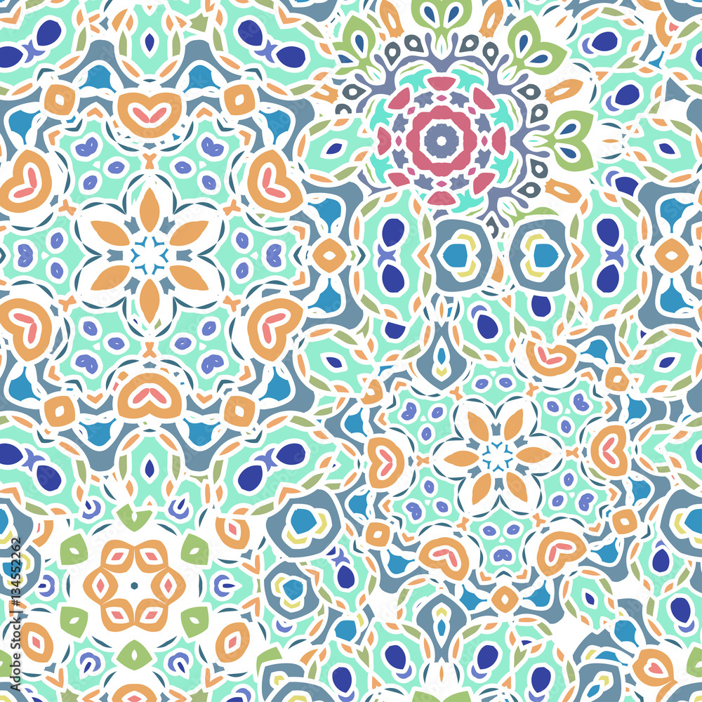 Mandala pattern for printing on fabric or paper. Mandala pattern for printing on fabric or paper.