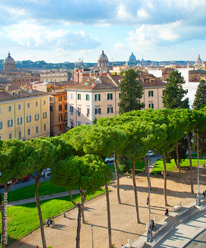 Rome city park, Italy