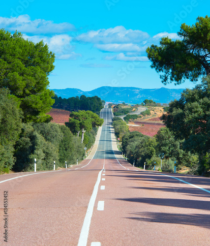 Spain country road