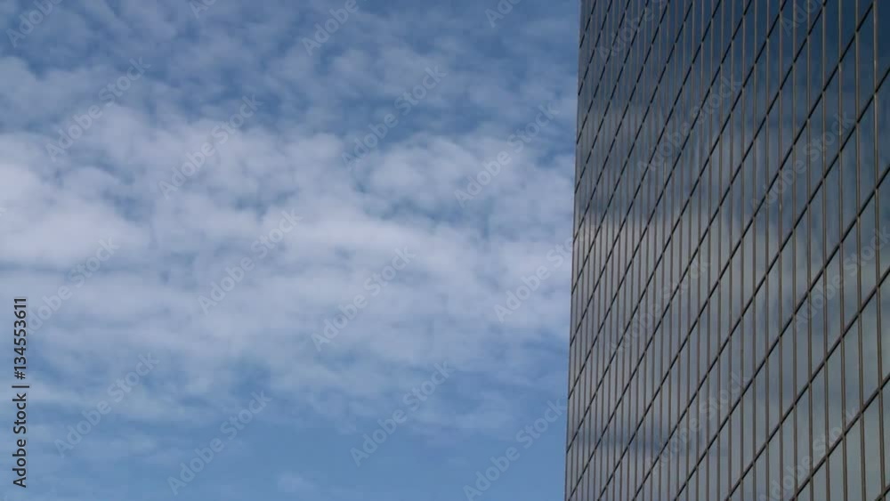 Clouds Drifting by Skyscraper Clouds Drifting by Skyscraper