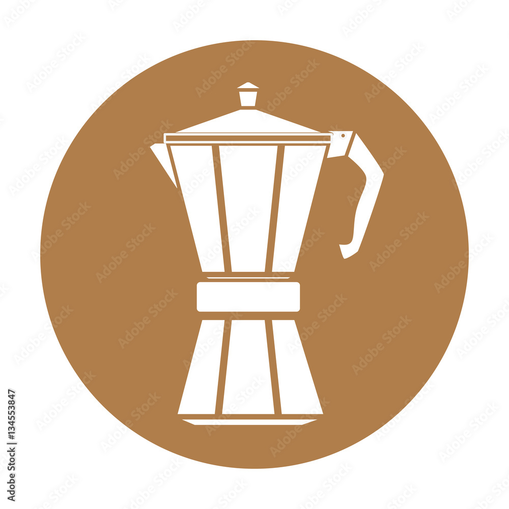 coffee related emblem button image vector illustration design coffee related emblem button image vector illustration design