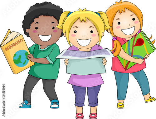 Kids Geography Map Books
