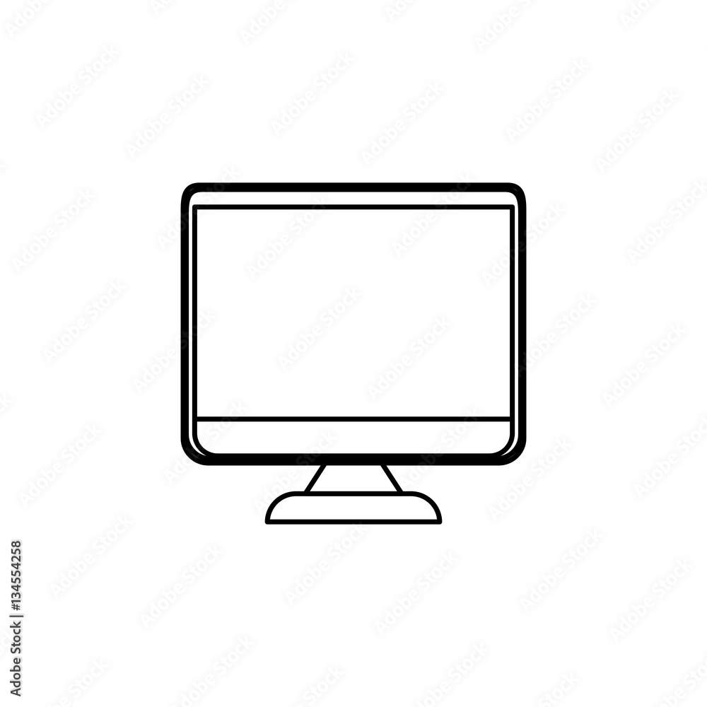Modern tv media icon vector illustration graphic design Modern tv media icon vector illustration graphic design