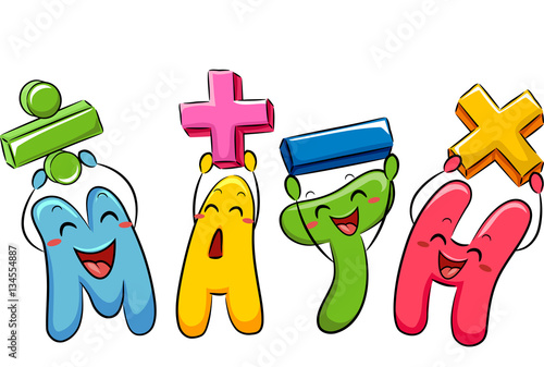 Mathematical Symbols Mascots