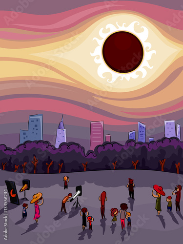 Solar Eclipse Observation