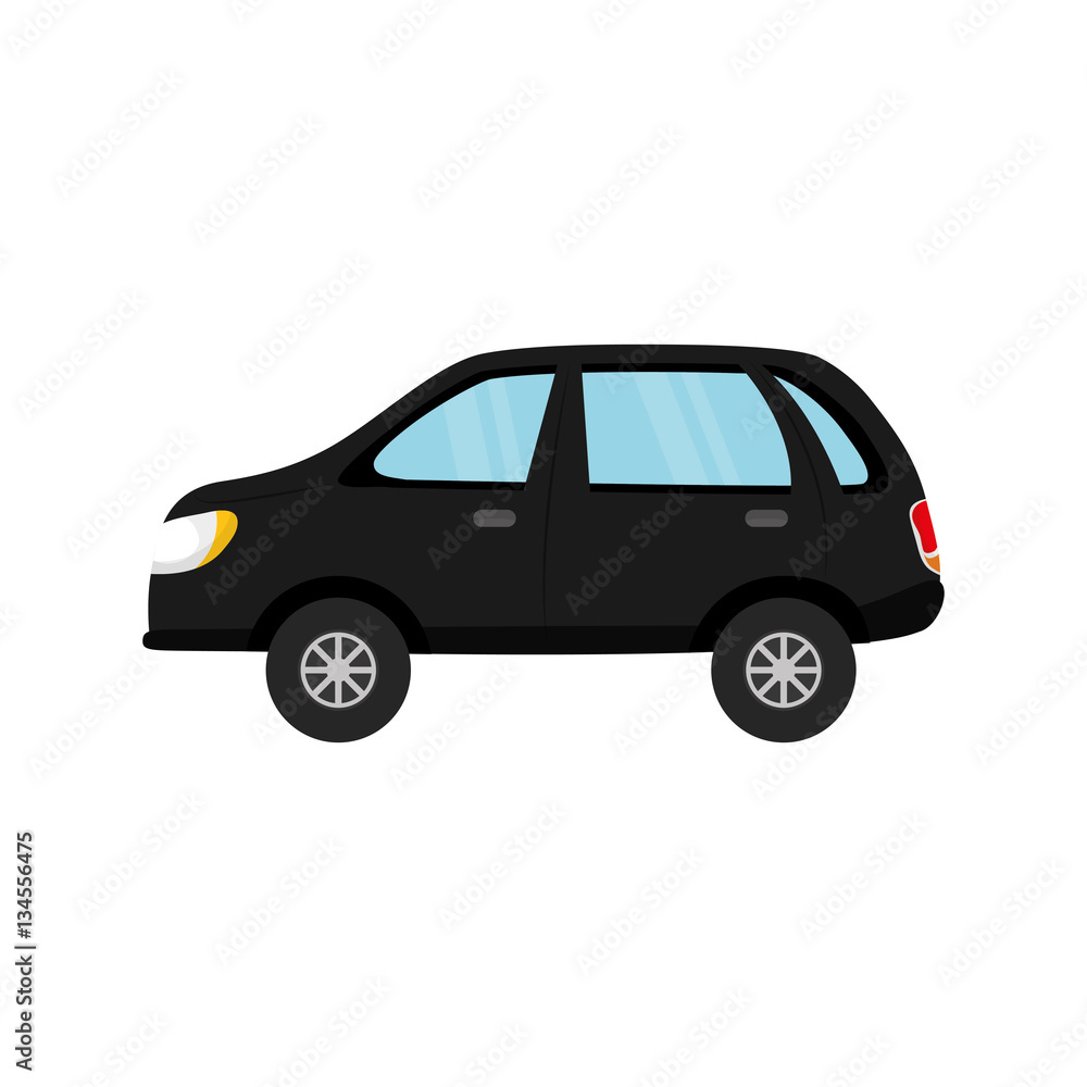 Car vehicle transport icon vector illustration graphic design