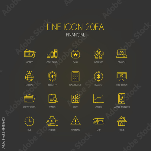 Business Line Icon