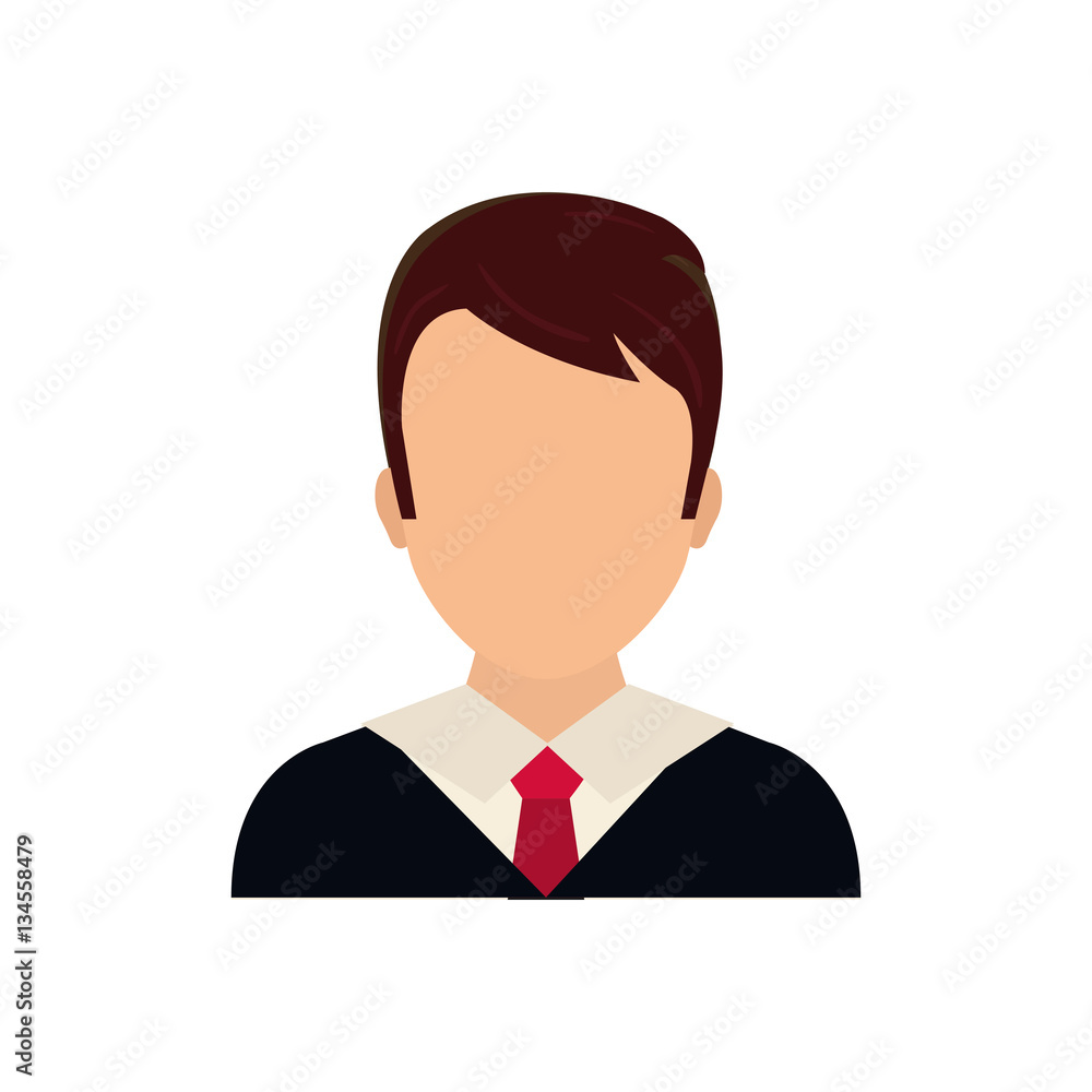 Businessman executive profile icon vector illustration graphic design Businessman executive profile icon vector illustration graphic design