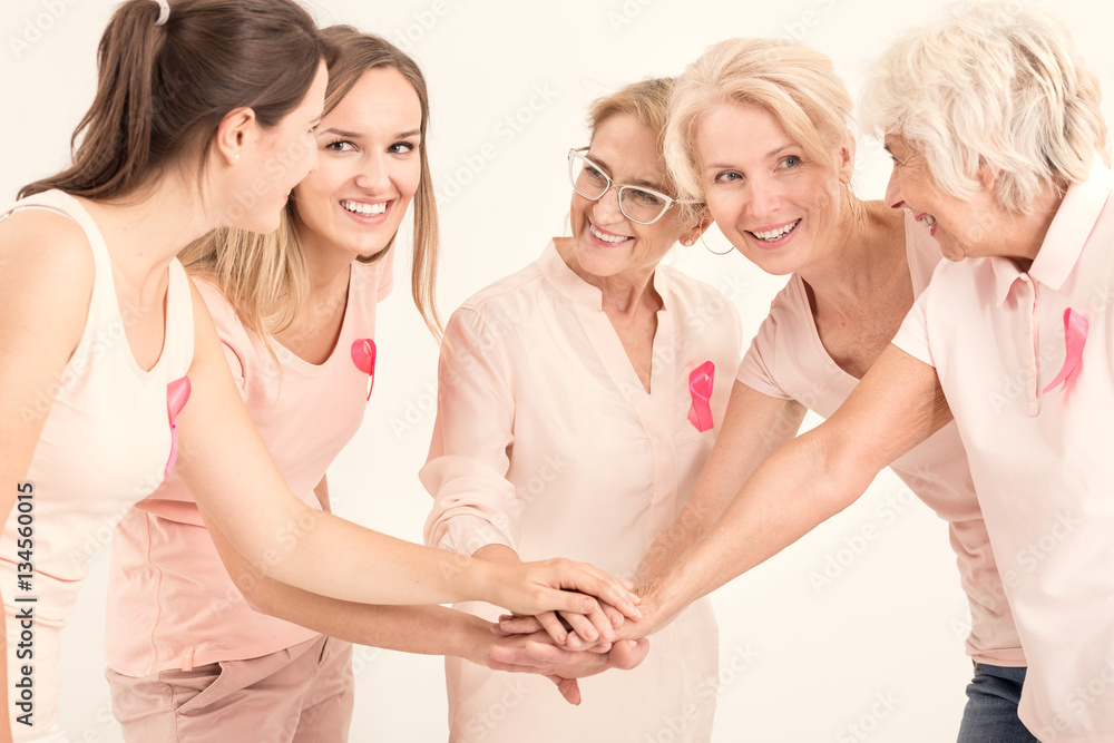 Women in pink Women in pink