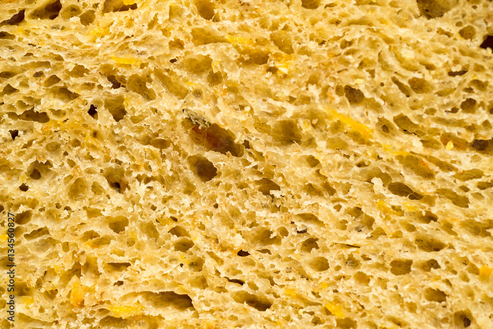 Macro Shot of Surface of Sliced Bread Macro Shot of Surface of Sliced Bread