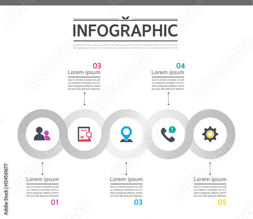 Business Info graphic Design