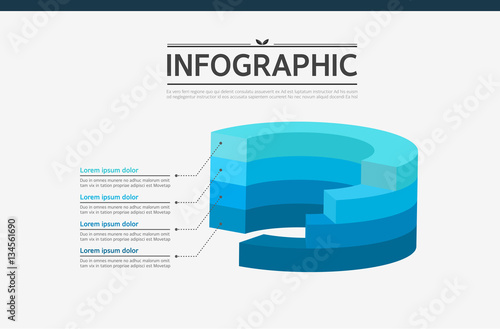 Business Info graphic Design