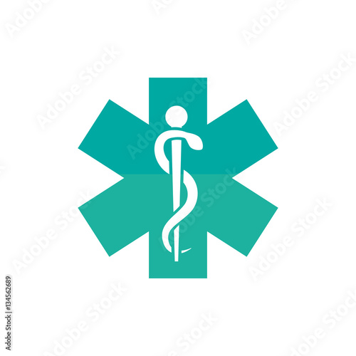Medical healthcare service icon vector illustration graphic design