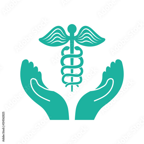 Medical healthcare service icon vector illustration graphic design