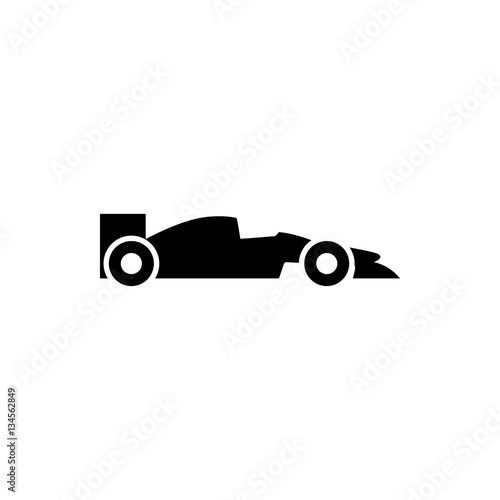 sport car icon illustration © HN Works