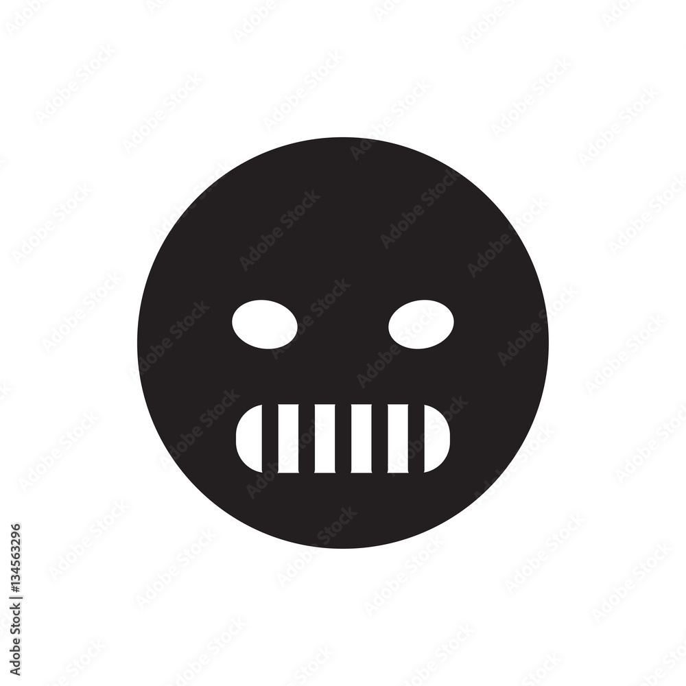 angry emoticon icon illustration angry emoticon icon illustration