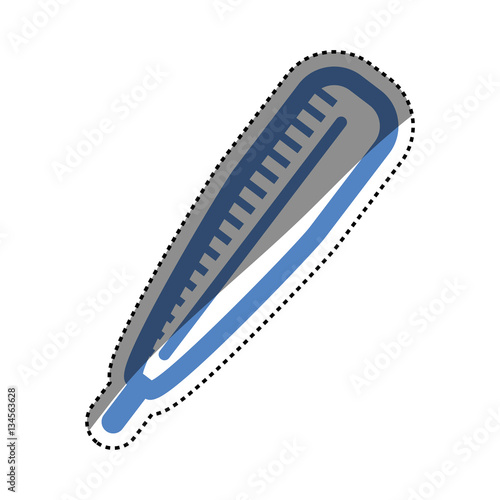 Glucometer medical device icon vector illustration graphic design