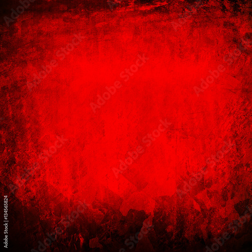 grunge red paint background