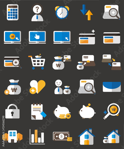 Bank Flat Icon