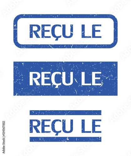 Tampon reçu le.