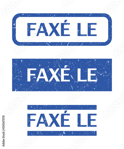 Tampon faxé le.