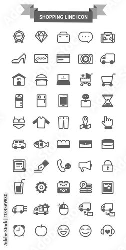 Shopping Icon Set