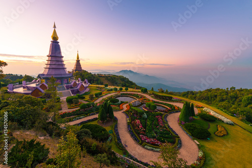 Phra That Doi Inthanon in Chiangmai, Thailand. © newroadboy
