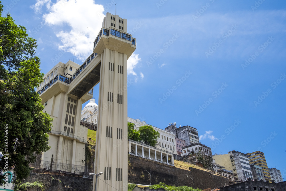 Elevador Lacerda elevator in Salvador do Bahia