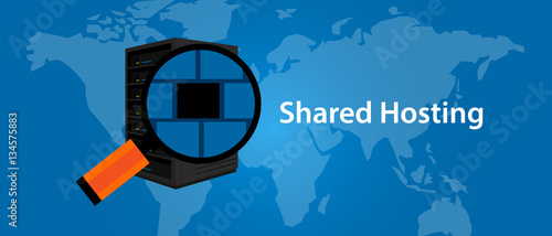 Shared hosting web- services infrasctructure