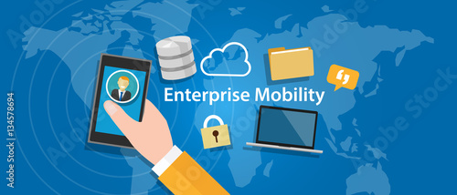 enterprise mobility connected everywhere company working anywhere mobile