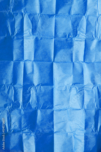 blue tissue paper texture for background