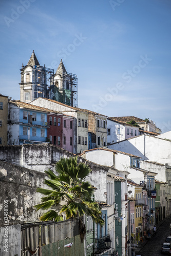 Panoramic of Pelourinho district in Salvador do Bahia © CarloSanchezPereyra