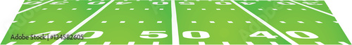 American football field vector