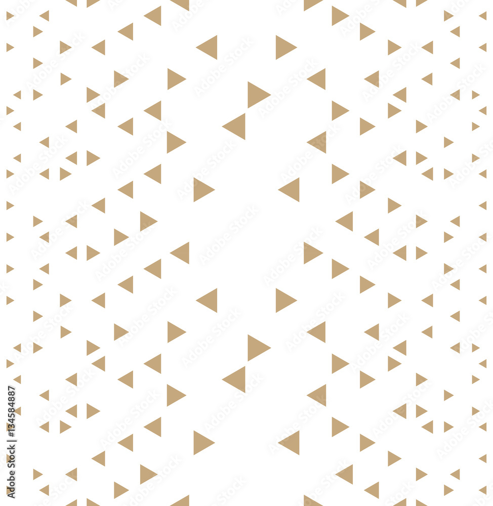 Abstract geometric gold hipster fashion design print triangle pattern Abstract geometric gold hipster fashion design print triangle pattern