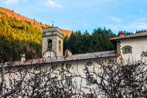 Vallombrosa Abbey in Tuscany, Italy photo