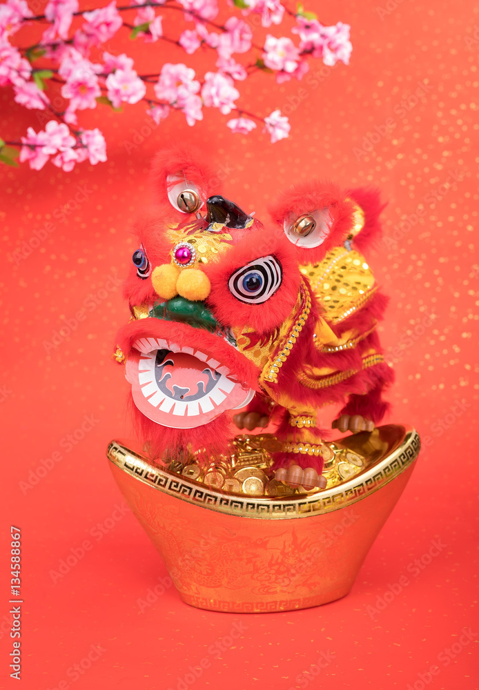 chinese traditional dancing lion for new year chinese traditional dancing lion for new year