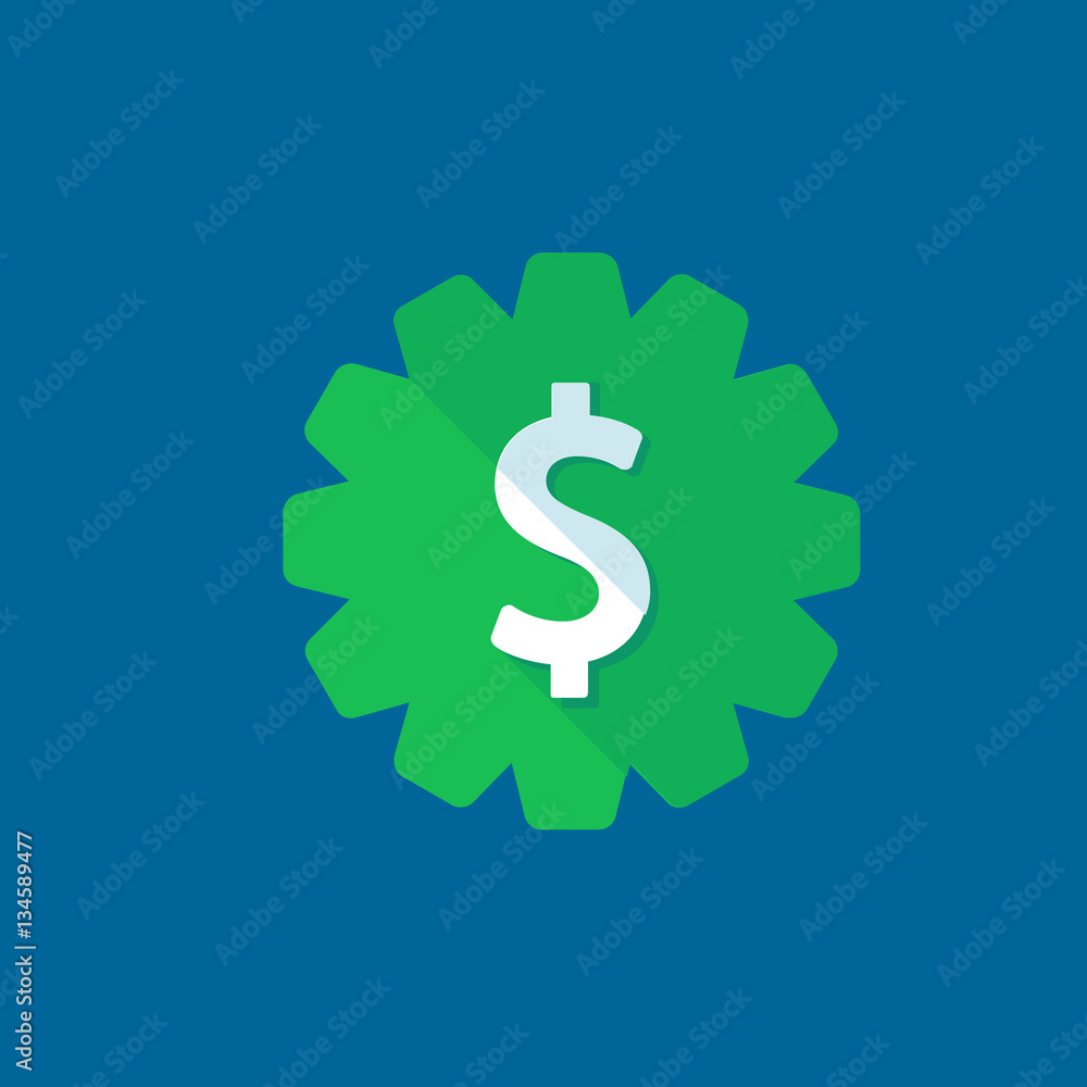 dollar symbol icon flat disign dollar symbol icon flat disign